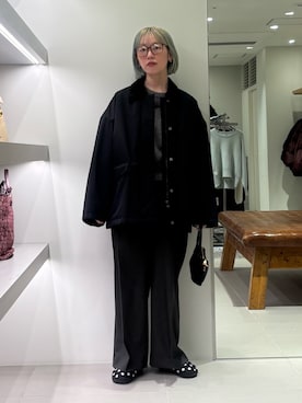 MINAMIさん（レディース・158cm）の冬コーディネート