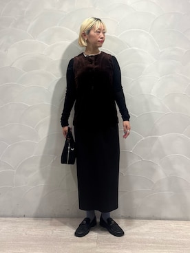 「RODE SKO（ロデスコ）のアイテム」を使った、MINAMIさん（レディース・158cm）の夏コーディネート