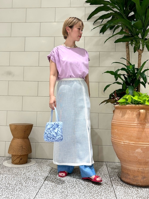 セール】カラミレイヤードスカート（スカート）｜URBAN RESEARCH