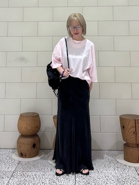 「NOMADIS（ノマディス）のアイテム」を使った、MINAMIさん（レディース・158cm）の春コーディネート