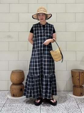 MINAMIさん（レディース・158cm）の夏コーディネート