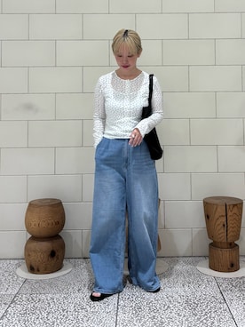「URBAN RESEARCH ROSSO WOMEN（アーバンリサーチ　ロッソ）のアイテム」を使った、MINAMIさん（レディース・158cm）の春コーディネート