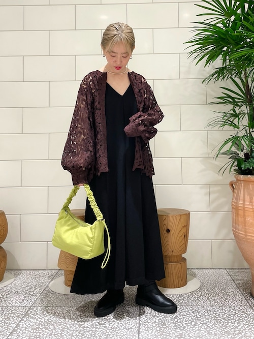 LAATO slub tack dress　ワンピース　ブラック LAATO ワンピース slub tack dress : ZOZOTOWN Yahoo!店 - 通販