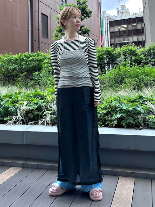 セール】カラミレイヤードスカート（スカート）｜URBAN RESEARCH