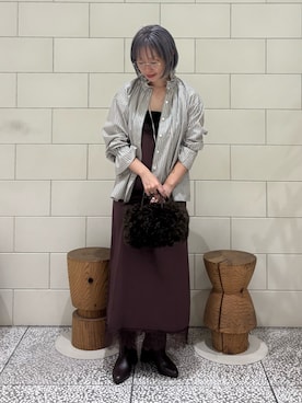 MINAMIさん（レディース・158cm）の秋コーディネート