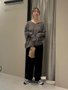 MINAMIさん（レディース・158cm）の秋コーディネート