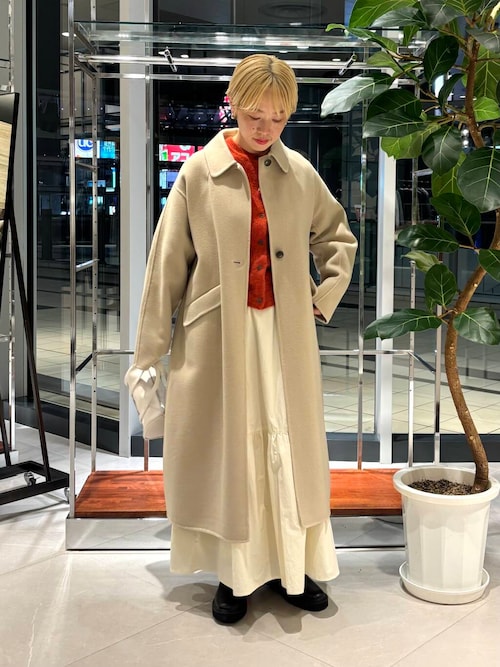 URBAN RESEARCH super120 リバーステンカラーコート URBAN RESEARCH