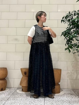 MINAMIさん（レディース・158cm）の夏コーディネート