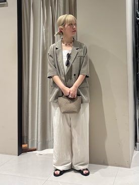 「URBAN RESEARCH ROSSO WOMEN（アーバンリサーチ　ロッソ）のアイテム」を使った、MINAMIさん（レディース・158cm）の春コーディネート
