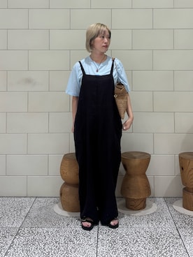 「かぐれ（カグレ）のアイテム」を使った、MINAMIさん（レディース・158cm）の夏コーディネート