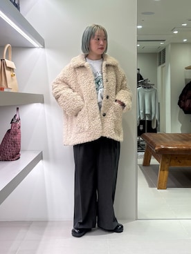 MINAMIさん（レディース・158cm）の冬コーディネート