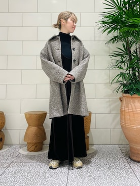 MINAMIさん(レディース・158cm)の冬コーディネート