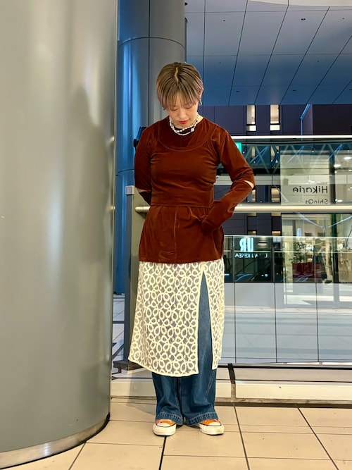 ペインターデニムパンツ