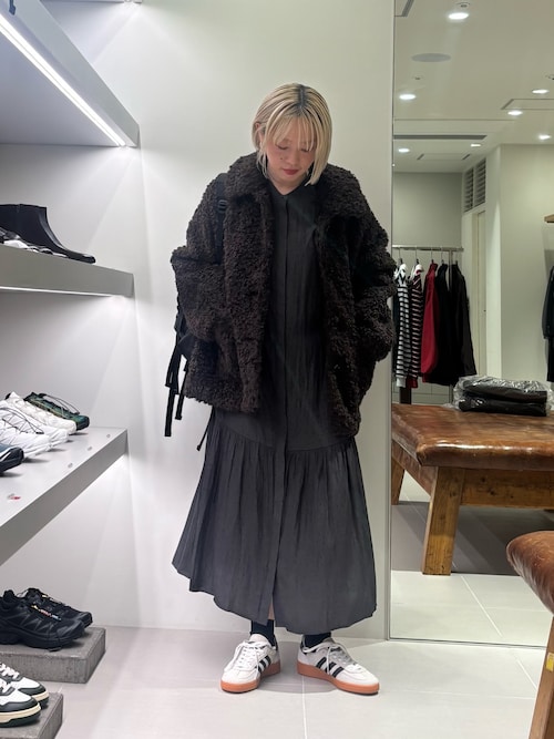 URBAN RESEARCH コート アウター ECOPELカーリーファーコート