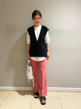 NAMAI_154cmさん（レディース・154cm）の秋コーディネート