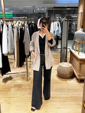 「SHENERY（シーナリー）のアイテム」を使った、NAMAI_154cmさん（レディース・154cm）の春コーディネート