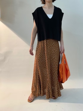 NAMAI_154cmさん（レディース・154cm）の夏コーディネート