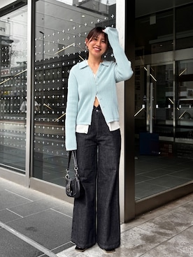 「SHENERY（シーナリー）のアイテム」を使った、NAMAI_154cmさん（レディース・154cm）の春コーディネート