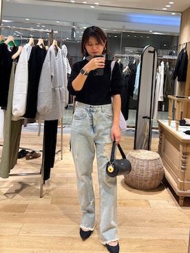 NAMAI_154cmさん（レディース・154cm）の冬コーディネート