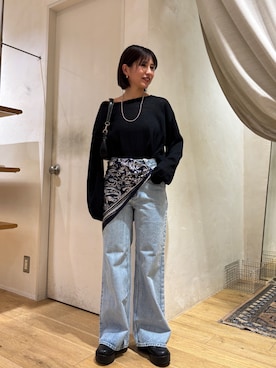 NAMAI_154cmさん（レディース・154cm）の春コーディネート