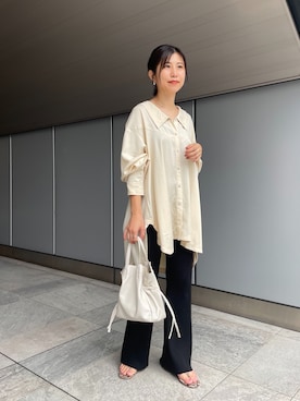 NAMAI_154cmさん（レディース・154cm）の秋コーディネート