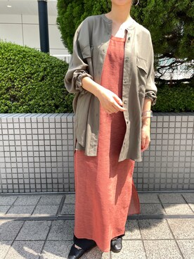 NAMAI_154cmさん（レディース・154cm）の夏コーディネート