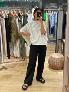 NAMAI_154cmさん（レディース・154cm）の春コーディネート