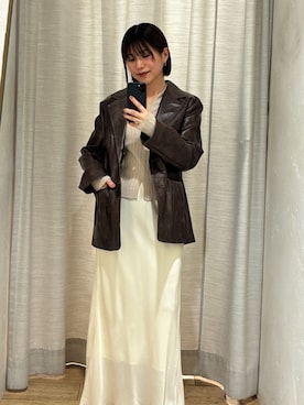 NAMAI_154cmさん（レディース・154cm）の冬コーディネート