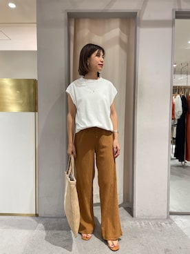 NAMAI_154cmさん（レディース・154cm）の夏コーディネート