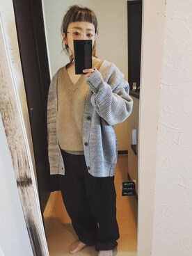 MOMOさん(レディース・151cm)の冬コーディネート