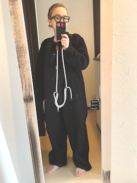 「made in standard （メイドインスタンダード）のアイテム」を使った、MOMOさん（レディース・151cm）の春コーディネート