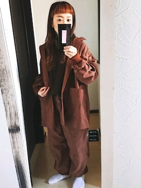 MOMOさん（レディース・151cm）の秋コーディネート