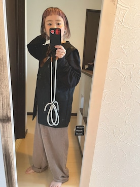 MOMOさん（レディース・151cm）の春コーディネート