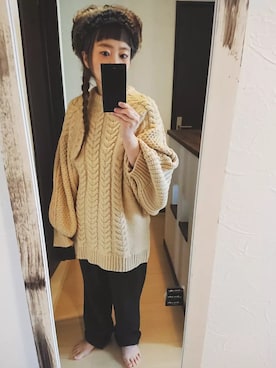 MOMOさん（レディース・151cm）の冬コーディネート