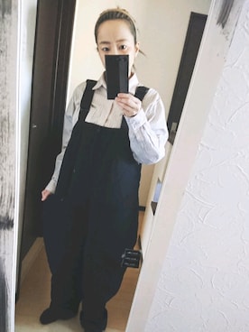 「WEGO（ウィゴー）のWEGO/ワイドカチューシャ（カチューシャ）」を使った、MOMOさん（レディース・151cm）の冬コーディネート