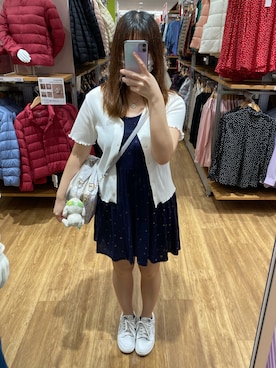 「Honey Salon（ハニーサロン）のアイテム」を使った、キャミィさん（レディース・158cm）の冬コーディネート