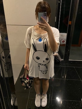 「179/WG（イチナナキュウダブルジー）のアイテム」を使った、キャミィさん（レディース・158cm）の夏コーディネート