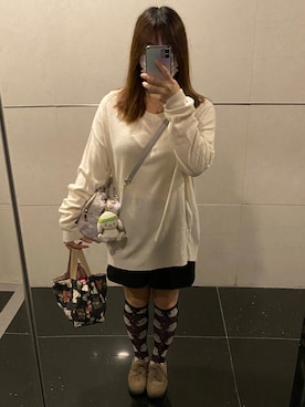 キャミィさん（レディース・158cm）の冬コーディネート