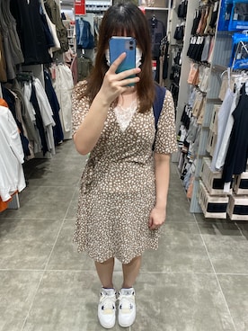 「HeM（ヘム）のアイテム」を使った、キャミィさん（レディース・158cm）の春コーディネート