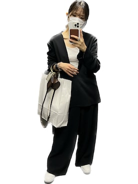 「SET UP」｜saoriさん（レディース・156cm）の春コーディネート