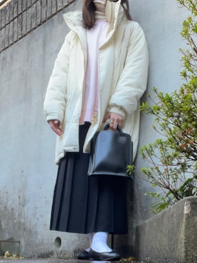 ayさん（レディース・155cm）の冬コーディネート