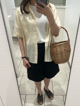 「BIANCA（ビアンカ）のアイテム」を使った、ayさん（レディース・155cm）の夏コーディネート