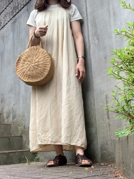 「BIANCA（ビアンカ）のアイテム」を使った、ayさん（レディース・155cm）の夏コーディネート