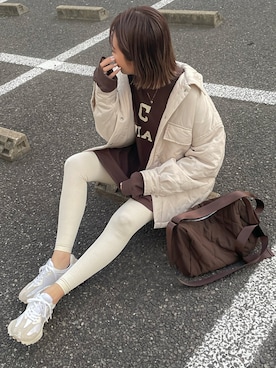 MIHOさん（レディース・152cm）の冬コーディネート