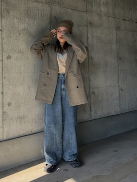 「Ungrid（アングリッド）のアイテム」を使った、MIHOさん（レディース・151cm）の春コーディネート