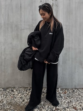 「アイテム（ダウンジャケット/コート）」を使った、MIHOさん（レディース・151cm）の冬コーディネート