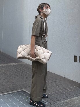 「AULI（アウリィ）のアイテム」を使った、MIHOさん（レディース・152cm）の夏コーディネート