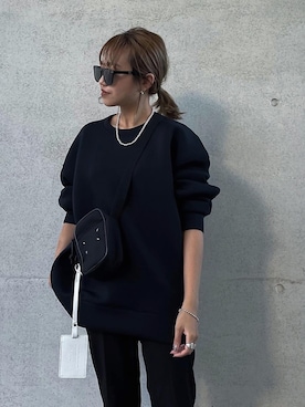 「ANIECA（アニーカ）のアイテム」を使った、MIHOさん（レディース・152cm）の秋コーディネート