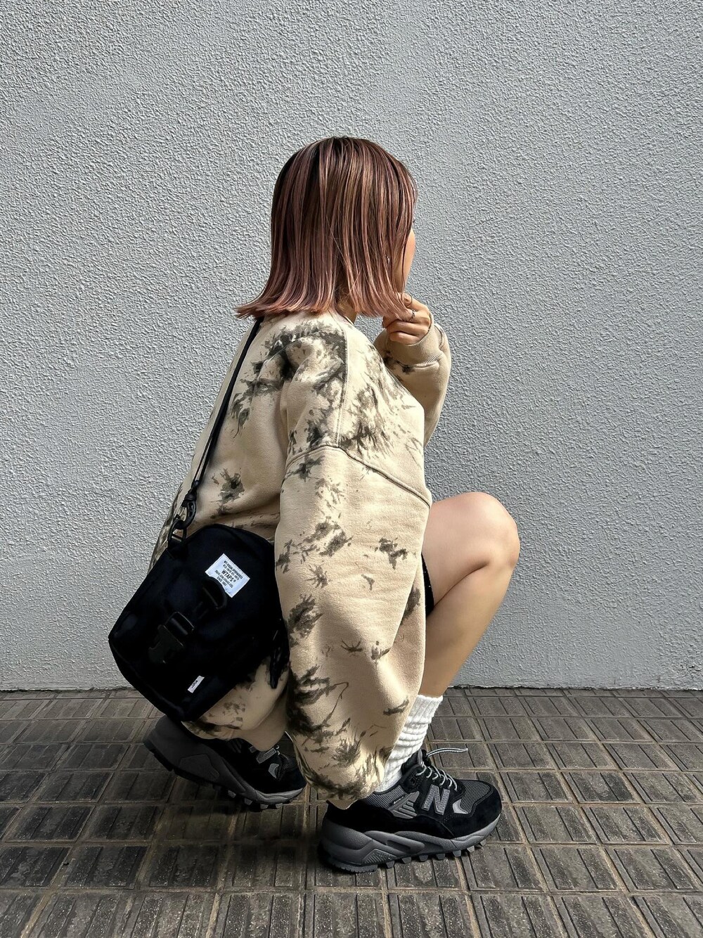 WTAPS ベージュ スウェット トレーナー WTAPS スウェット トレーナー ベージュ