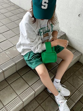 「キャップ女子」｜MIHOさん（レディース・152cm）の秋コーディネート